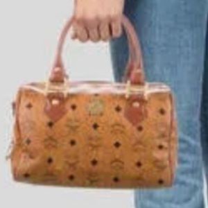 Mcm Visetos Handle Bag NEVER USED NEW